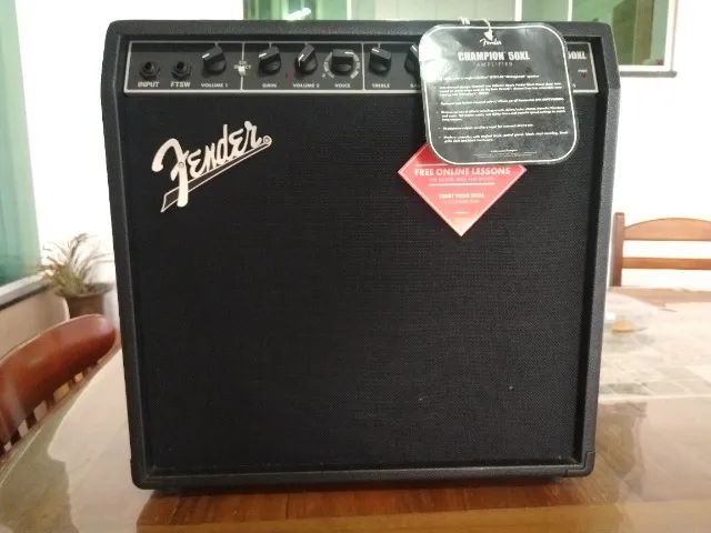 Amplificador De Guitarra Fender Champion 50xl Cor Preto 110V - Foto 4