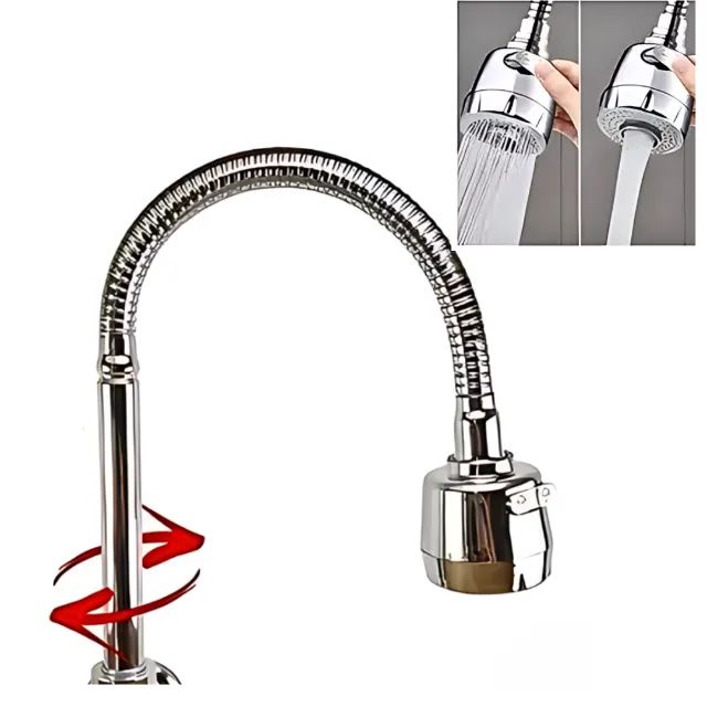 Torneira Gourmet ABS 2 Jatos para Bancada Cozinha _ CS153 - Foto 5