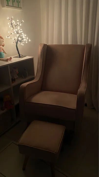 Poltrona de Amamentação de balanço 