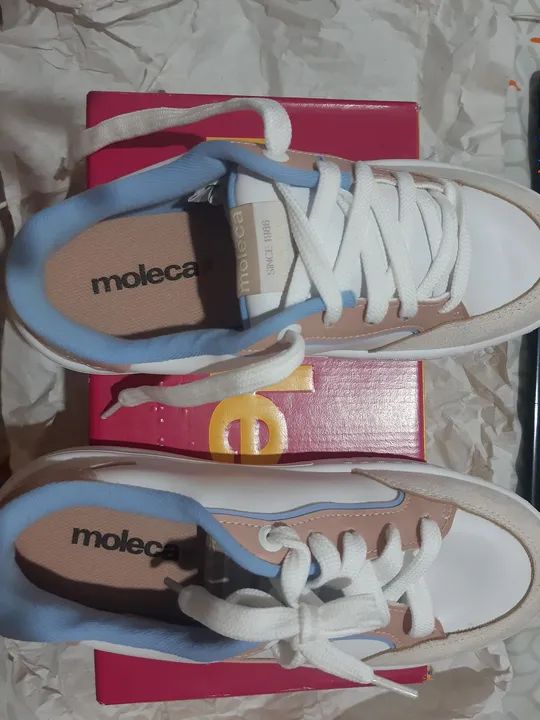 Tênis Moleca Casual Feminino - Branco