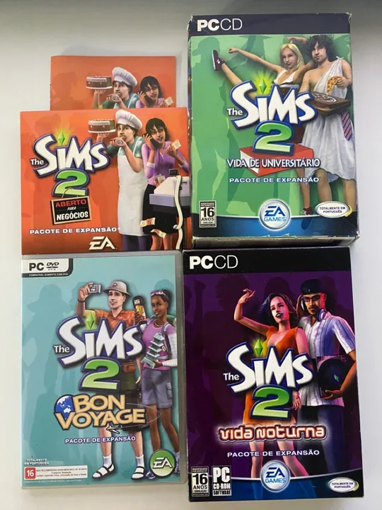 The Sims 2 - expansões - originais