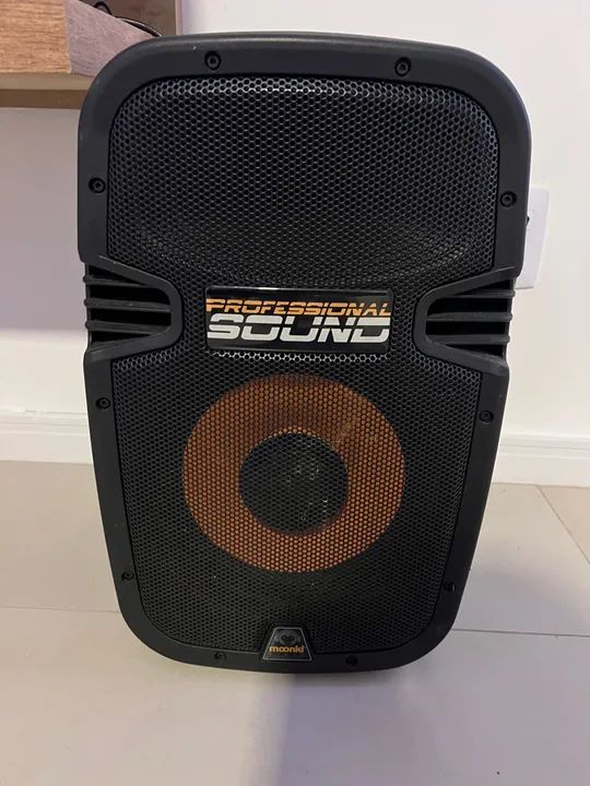 Excelente Caixa de Som Profissional 1600w com bateria! - Foto 2