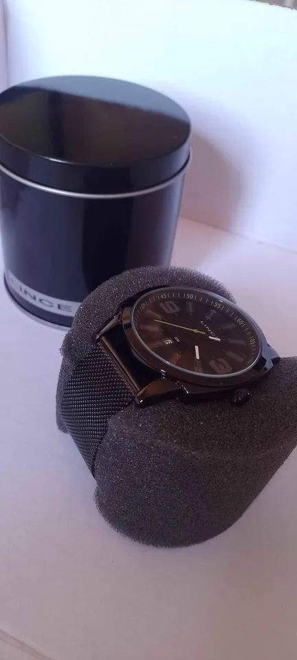 Relogio Lince Preto Masculino