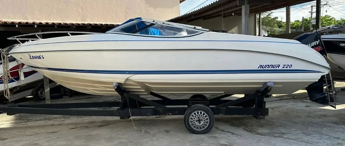 Lancha Runner 220 motor Mercury 150hp Optmax Pro