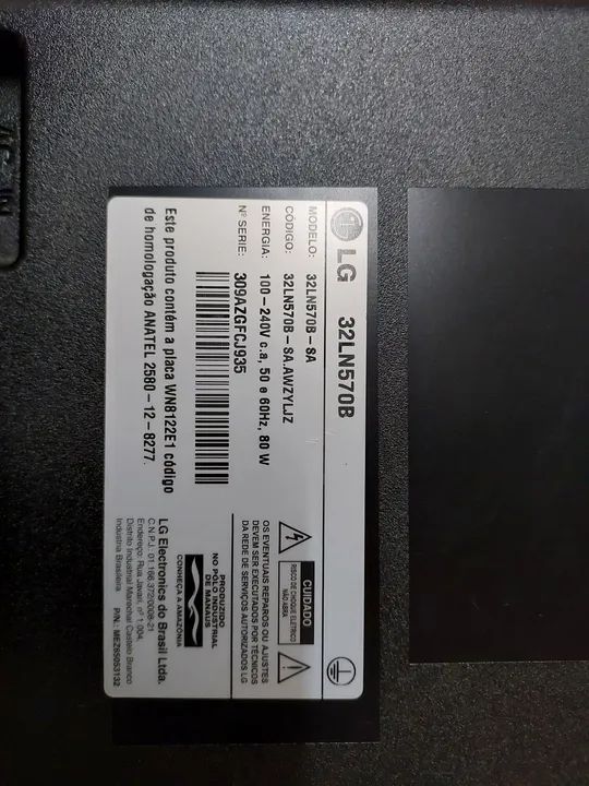 Placa fonte tv lg 32 polegadas