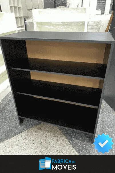 Balcão Caixa em L + 4 Balcões Atendimento - Preto - Foto 3