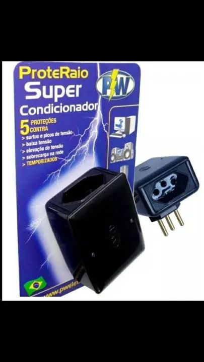 Protetor de Surto para Eletro portátil aceito cartão! - Foto 6