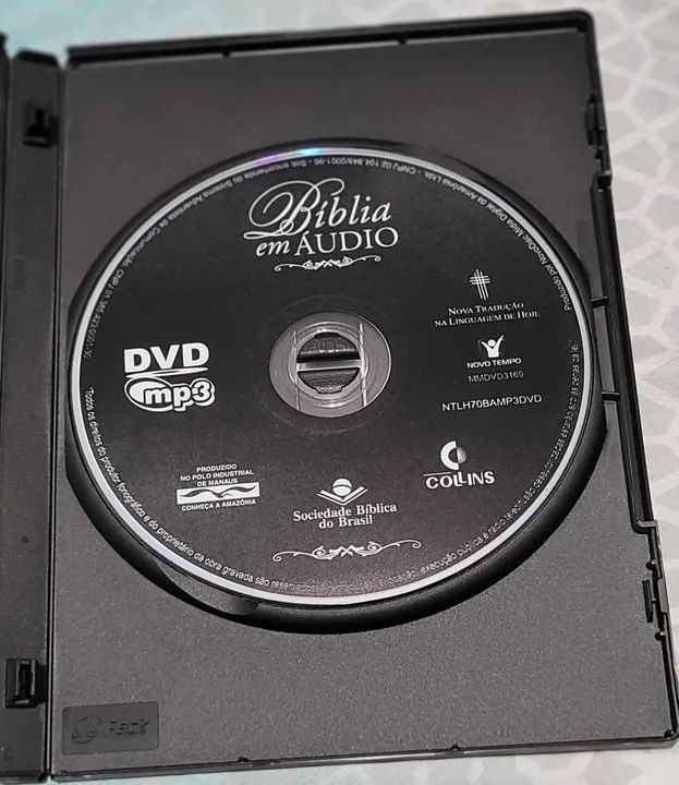Bíblia em Áudio com voz Cid Moreira Raridade.e - CDs, DVDs etc