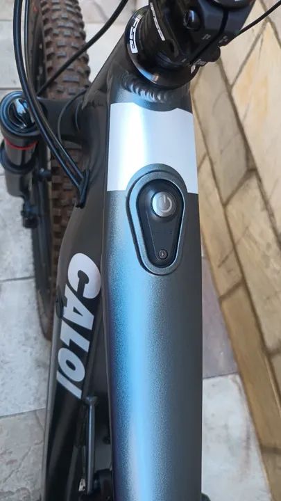 Bicicleta Elétrica Caloi 2021 E-vibe Elite Fs Aro 29 E-7000 12v tamanho G - Foto 4