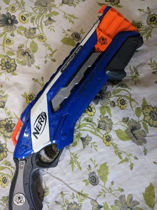 Nerf strike modelo shogun( espingarda) - Foto 2