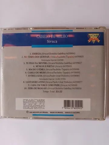 Cd Sivuca Cabelo De Milho Novo  - Foto 2