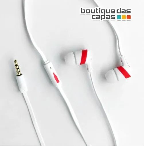 Fone de ouvido easy intra-auricular Coca-Cola com microfone - original - 6 meses garantia - Foto 2