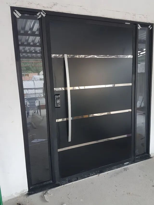 Portas de acm alumínio  - Foto 4