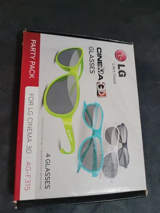 Conjunto óculos 3D Passivo