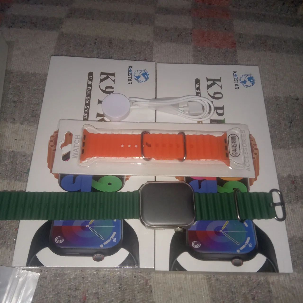 Relógio smartwatch K9 pro acompanha  pulseira  Extra - Foto 3