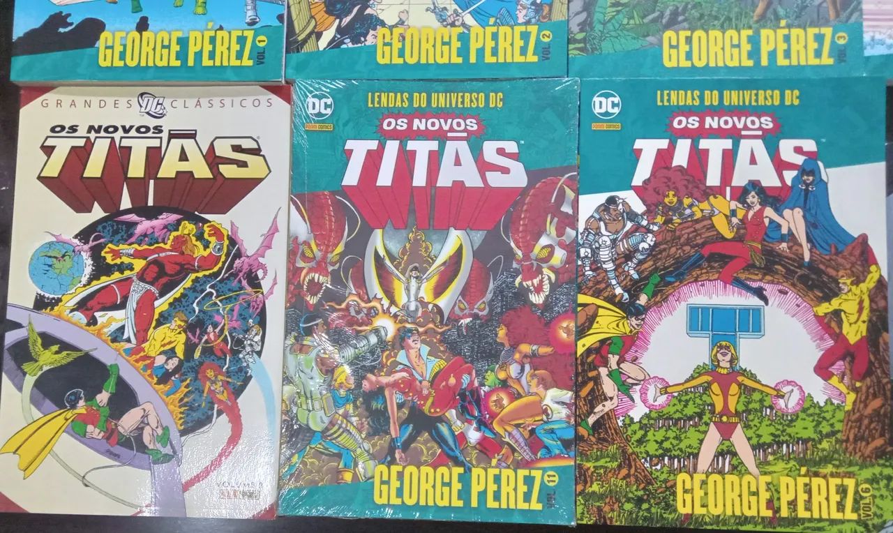 Sete HQs Os Novos Titãs da panini comics  - Foto 4