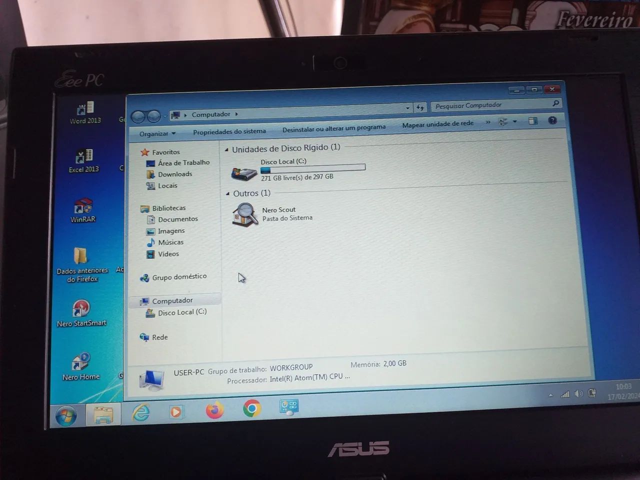 Notebook de marca Asus tela 10.1 - Foto 4