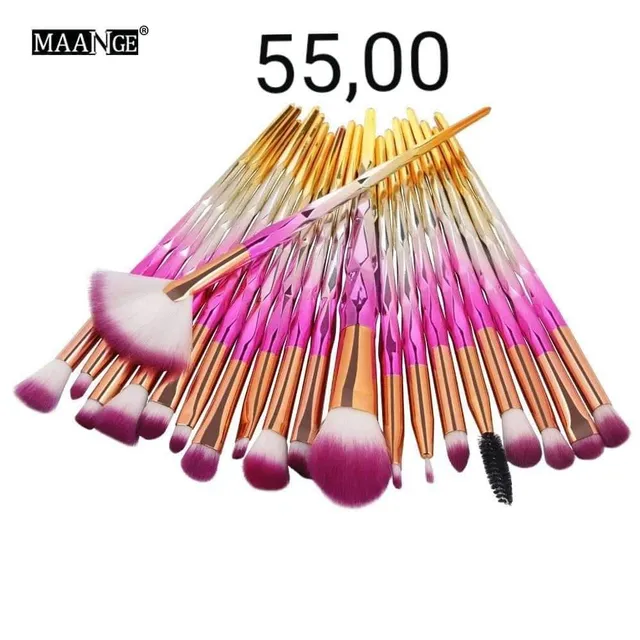 KIT PINCEL PARA MAQUIAGEM UNICÓRNIO