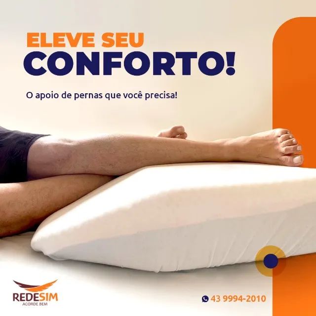 Apoio de Dormir Ortopédico Anatômico Ergonômico RedeSim - Foto 6