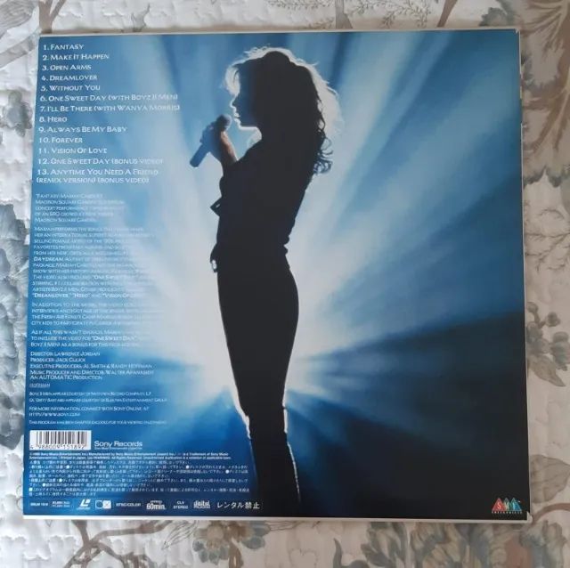 Disc Laser Mariah Carey - Fantasy: At Madison Square Garden (1996) - Foto 2