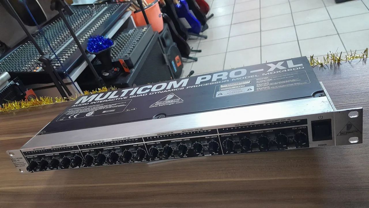 Processador Behringer Multicom Pro-XL MDX4600 compresor - Foto 3