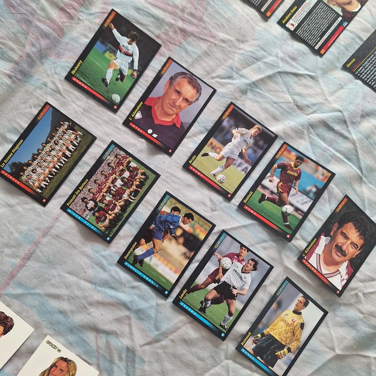 31 cards campeonato italiano de futebol - diversos anos década de 90 - Foto 3
