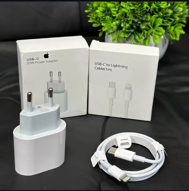 Carregador de iPhone Turbo de 20w USB-C Completo - Entreg4 Gr4tis 24hrs
