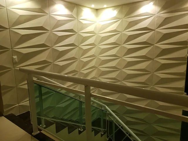 Aplicação de placas de gesso 3D  - Foto 2