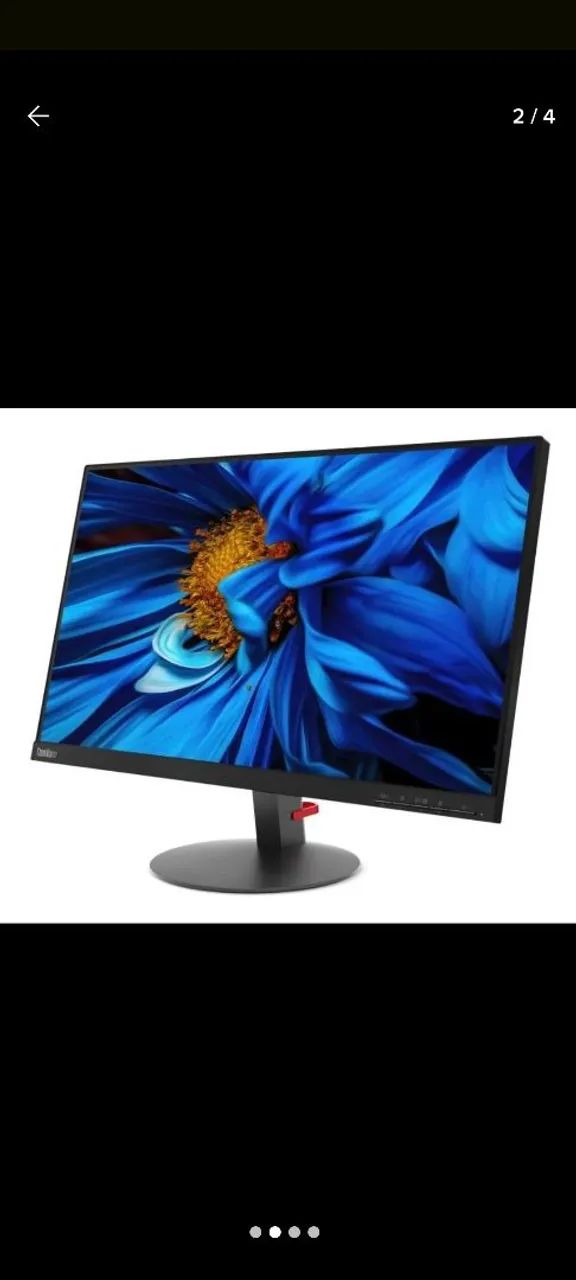 MONITOR 23.8? LENOVO S24E-03 VGA +  HDMI  + REGULAGEM DE ALTURA E INCLINAÇÃO  - Foto 3