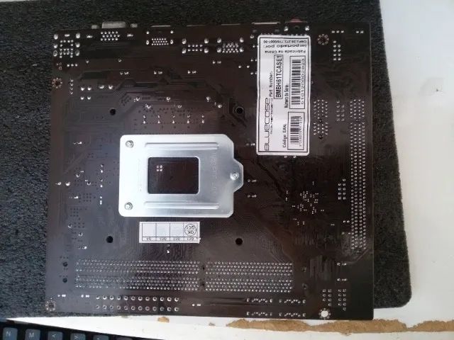 placa mãe h61 de3 geração Blue case (com defeito)   - Foto 2