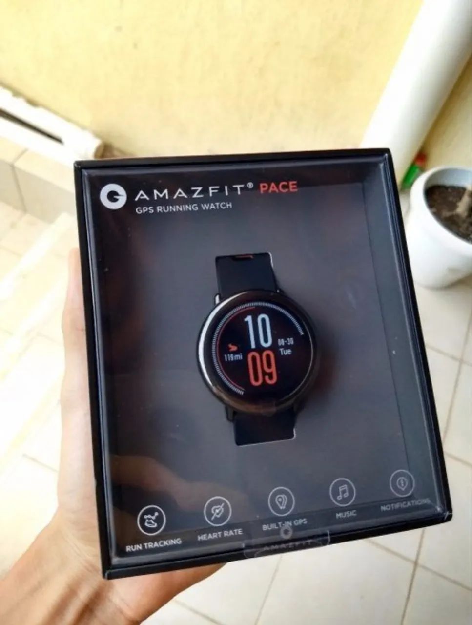 Relógio Inteligente Amazfit Pace GPS para Corrida