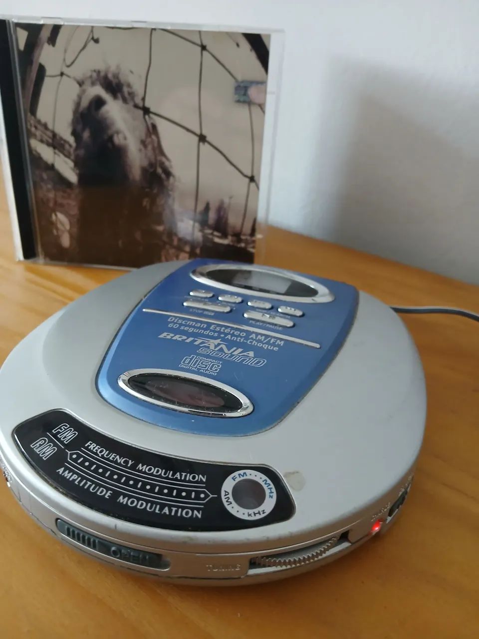 Discman Estéreo AM/FM Britânia - Lindíssimo - Foto 4