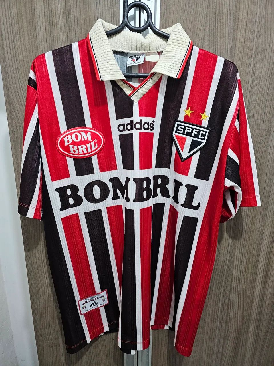 Camisa São Paulo Adidas Bom Bril 1998