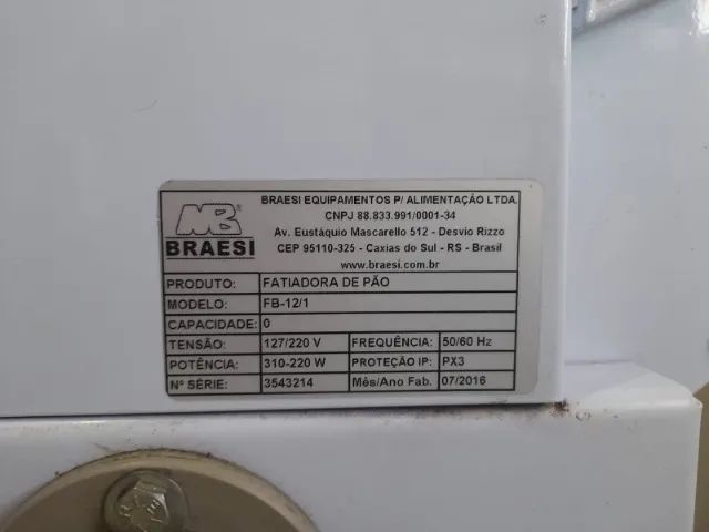 Fatiadora de Pães Braesi - Foto 5
