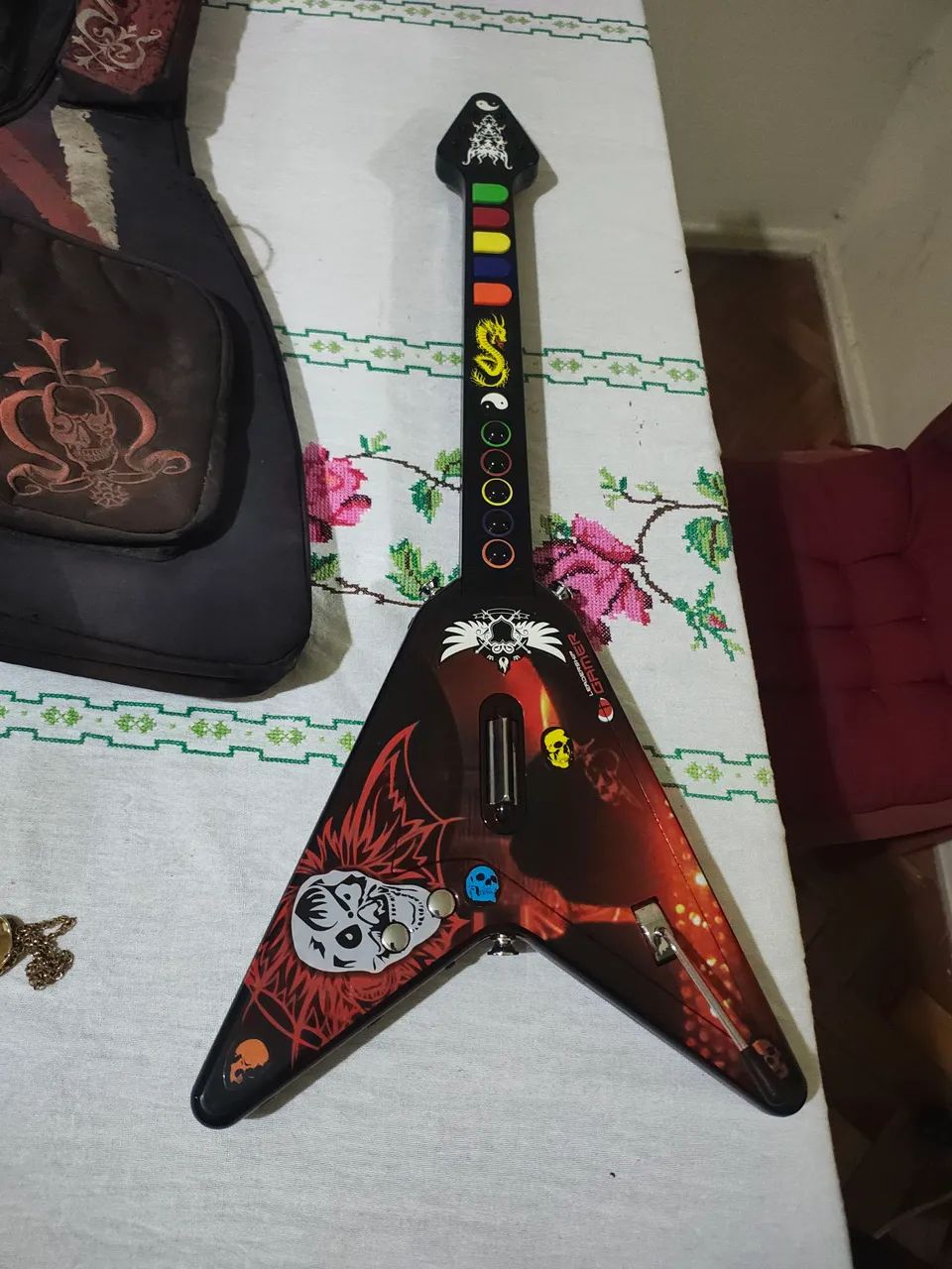 Guitarra guitar hero leadership 
