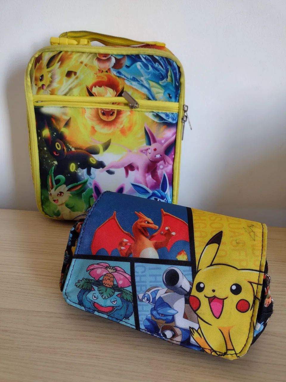 Lancheira e estojo Pokemon - kit - Foto 2