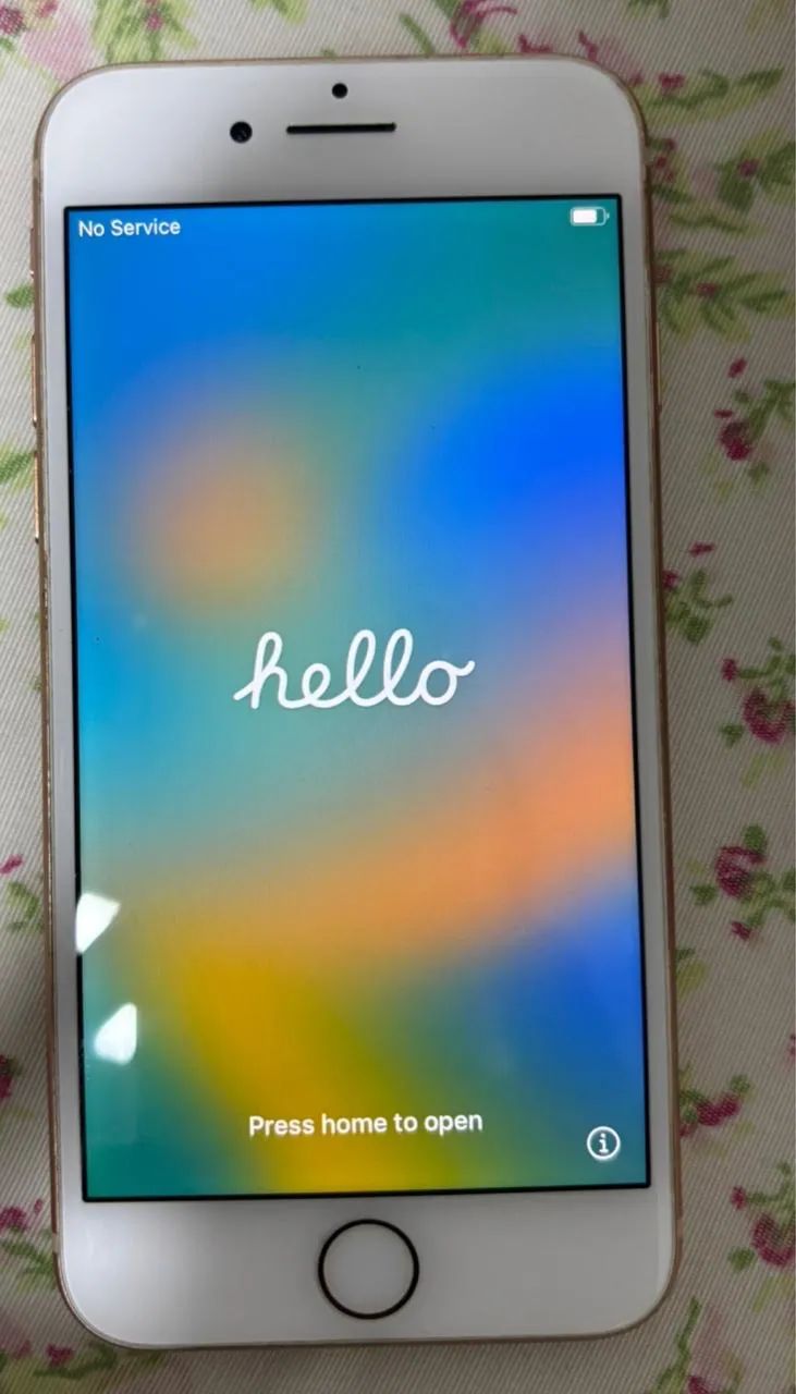 iPhone 8 - 64GB - Branco - Somente detalhes de uso - Com Caixa