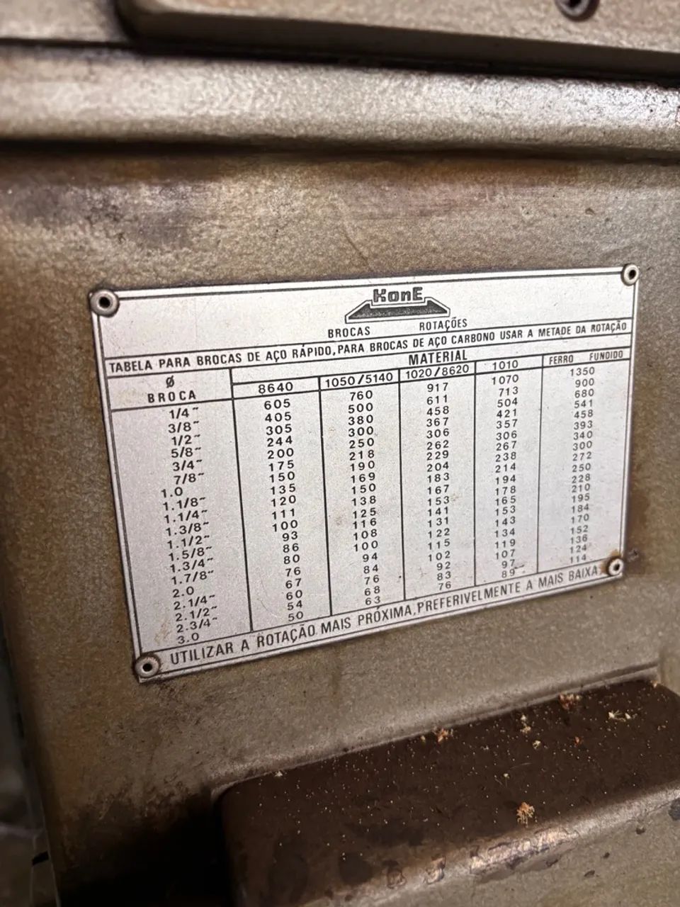 Furadeira de Bancada Kone KM 40 - Foto 4