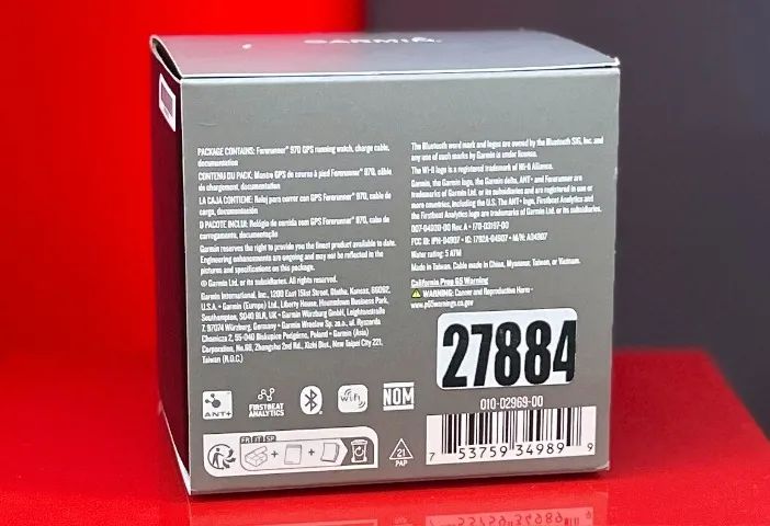 Garmin relogio Forerunner 970 - 010-02969-00 - Black / Whitestone - 47mm - PRODUTO NOVO - Foto 2