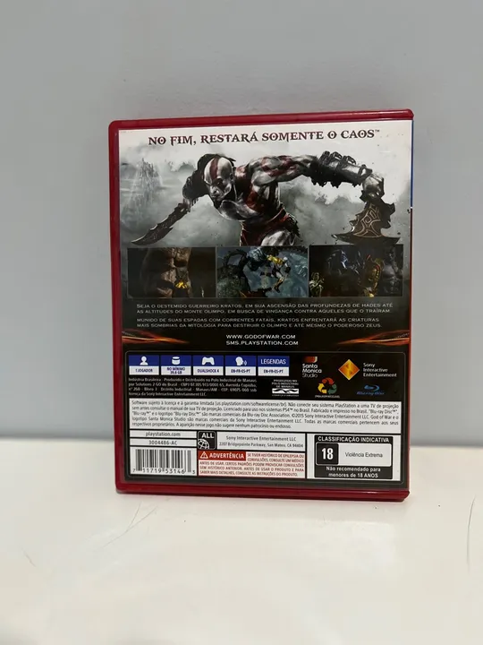 God of War 3 - PS4 - Jogo