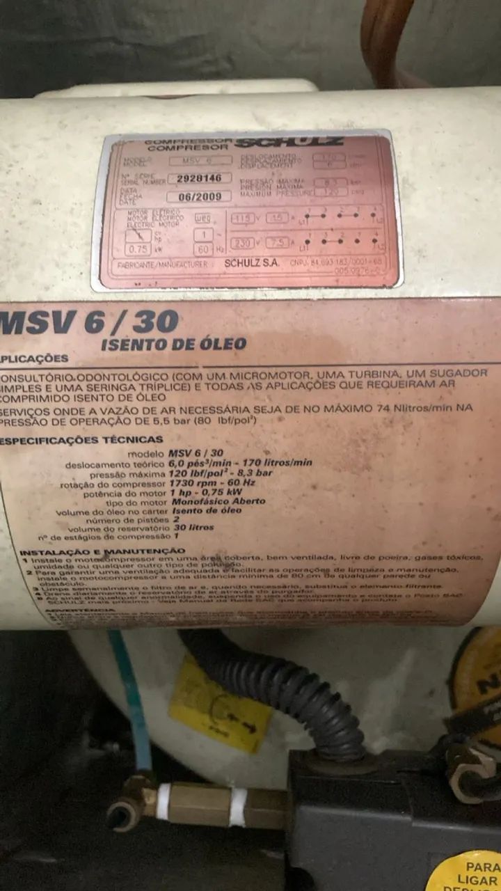 Compressor  com caixa abafador de ruídos - Foto 5