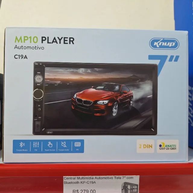 Central Multimídia Automotivo 7 Polegadas