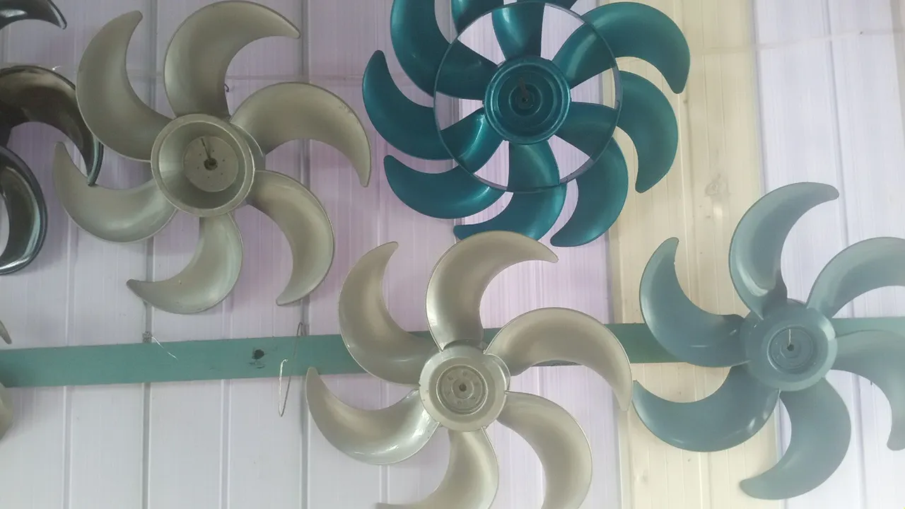 Palhetas de Ventilador -
