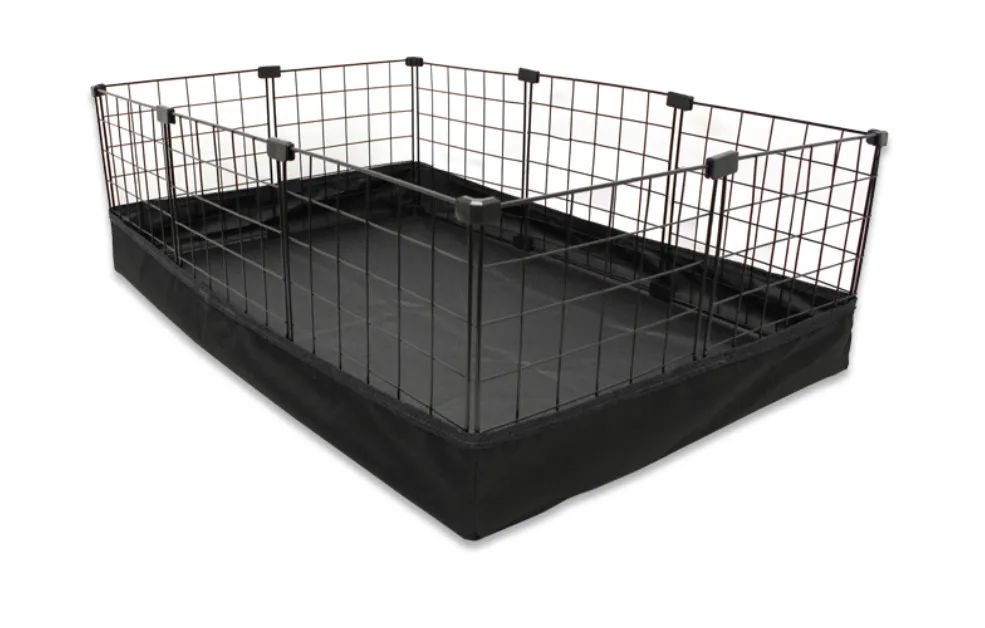 Cercado aramado com bandeja higiênica 60x90 cor preto  R$80 Retirada Recreio