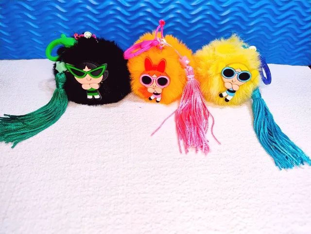Kit 3 Chaveiros Meninas Super Poderosas