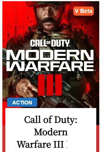 Call of Duty: Modern Warfare III / Jogo PC