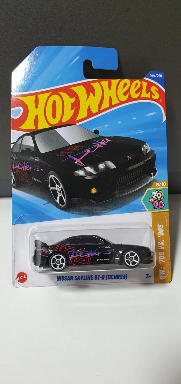 Hot Wheels Nissan Skyline GT-R (BCNR33)