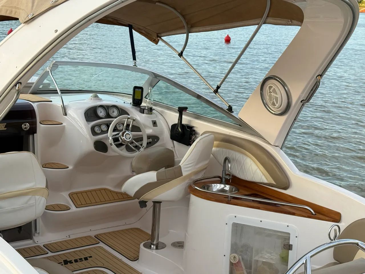  Barco Lancha Focker 255 2008, impecável