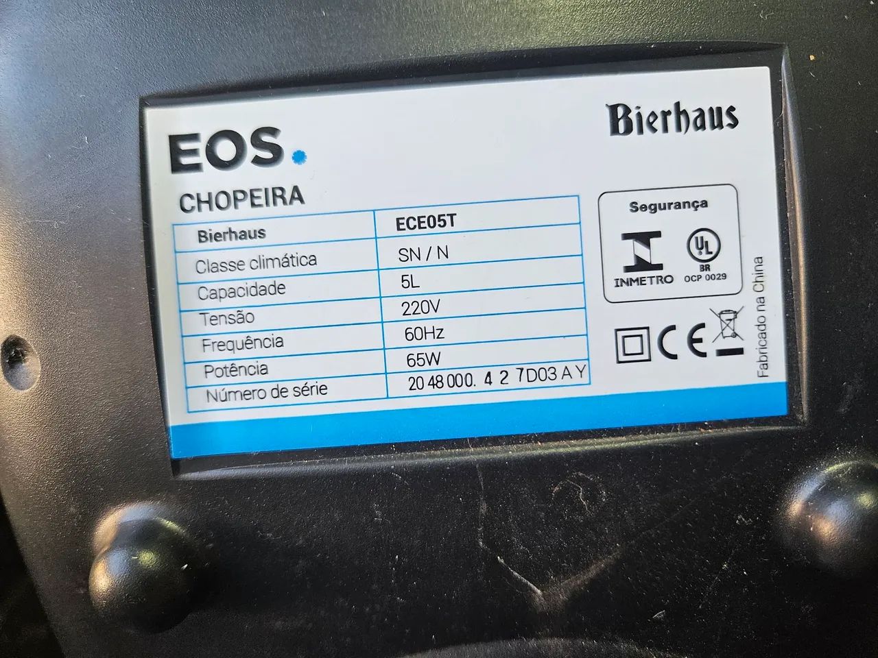 Cervejeira Choppeira EOS Bierhaus - 5L EC05T - Foto 5