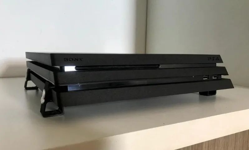 Suporte Horizontal Ps4 Slim Playstation 4 Pezinhos - Foto 6